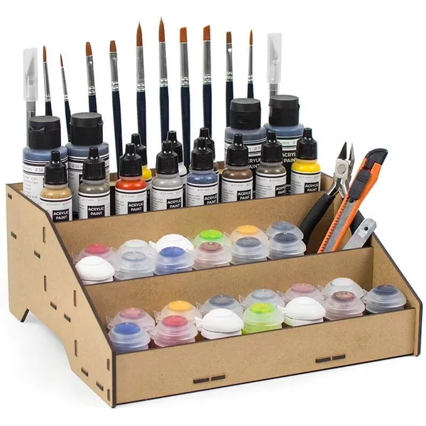 Multi-brand paint rack compatibility