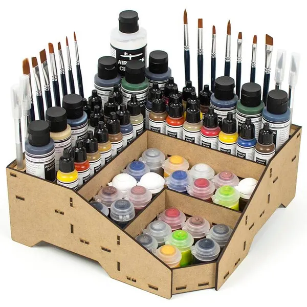Revell paint bottles organizer